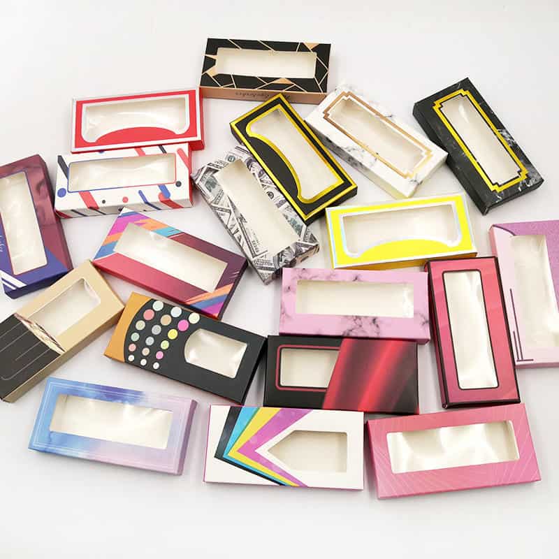 High Quality Luxury Eyelash Set Box Wholesale Empty Paper Box
