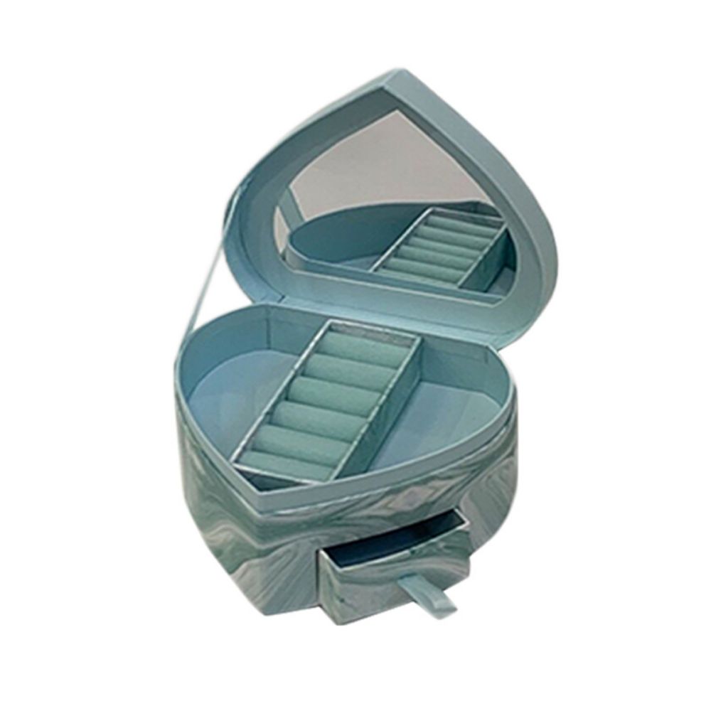 Customizable Cosmetic & Jewelry Boxes with Mirror  Multiple Shapes & Colors