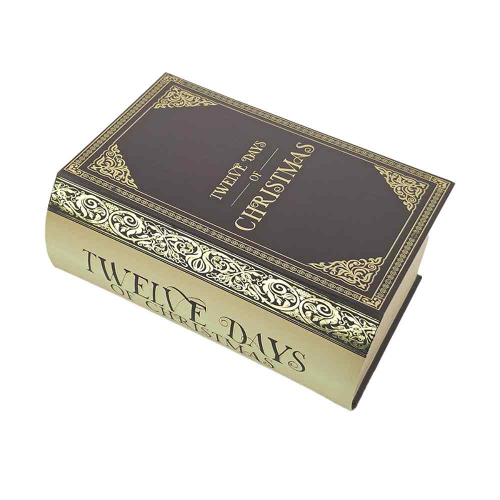 Elegant Customizable Book Box - Multi-Color Options Available