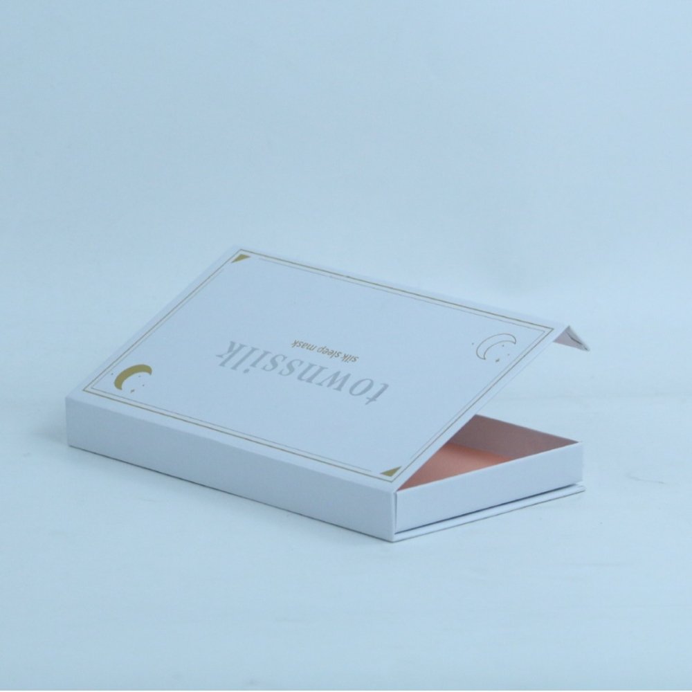 Customizable Magnetic Flip Top Box for Thin Items