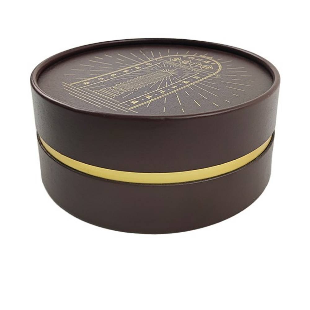 Customizable Round Gift Boxes for Watches and Jewelry