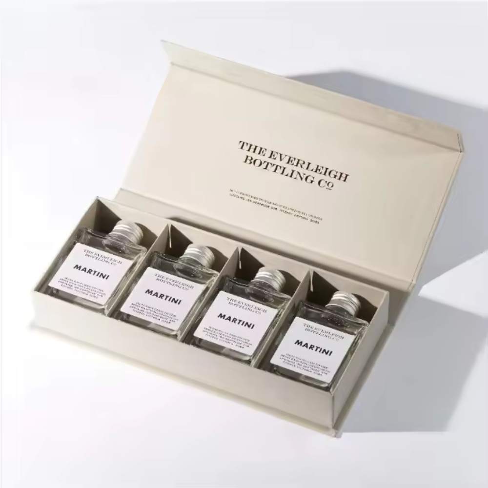 Factory Direct Sale Luxury Perfume Box Makeup Packaging Magnetic Cosmetics Box With Custom Design