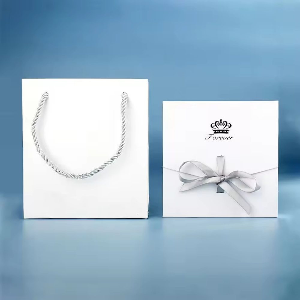 Wholesale Customization Fancy Exquisite Foldable Style Magnetic Gift Box for Earrings