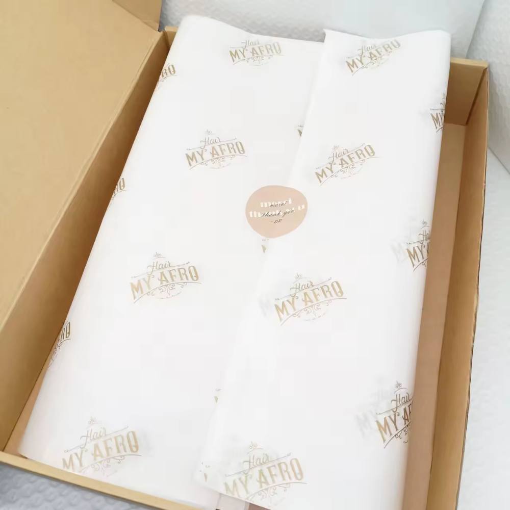 Custom Stylish Printed Tissue Paper for Your Packaging and Promotions