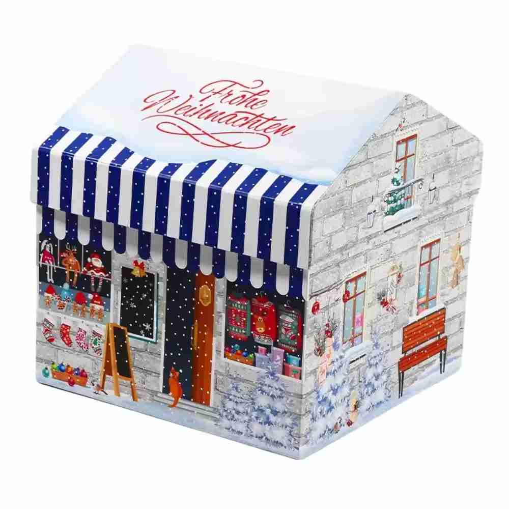 Recommend New Innovations House Shaped Printing Box Rigid Gift Packaging Magnetic Folding Box