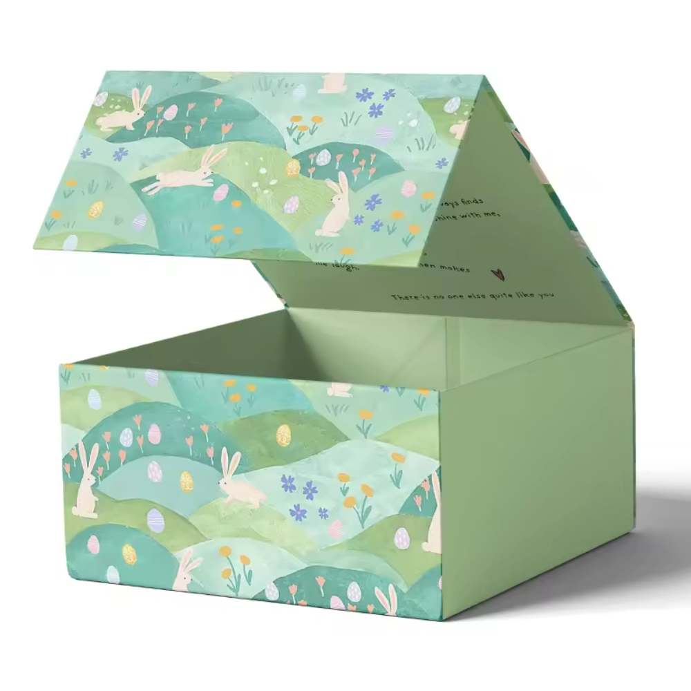 Custom Luxury Magnetic Closure Gift Boxes Magnet Flap Clothing Paper Box Foldable Magnetic Closure Gift Boxes 