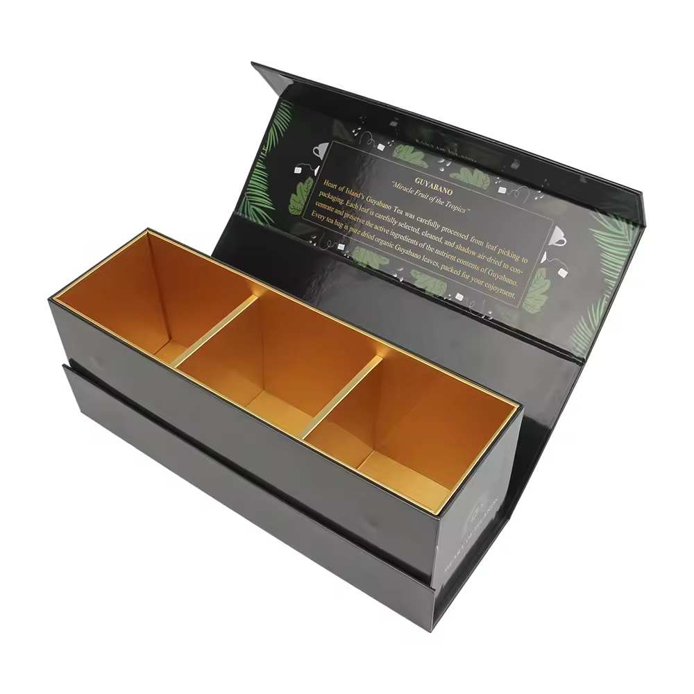 Tea Bags Paper Packaging Box Customized Luxury Tea Boxes