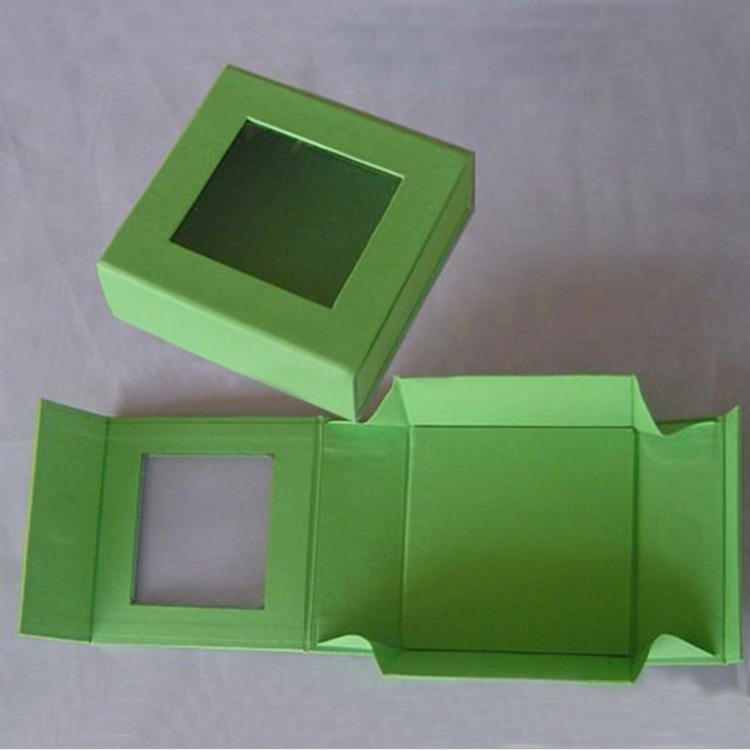 Collapsible gift box transparent lid gift box packaging.jpg