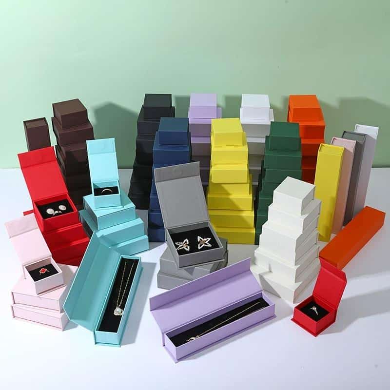 Closingable necklace box earrings pendant book shaped paper jewelry box.jpg