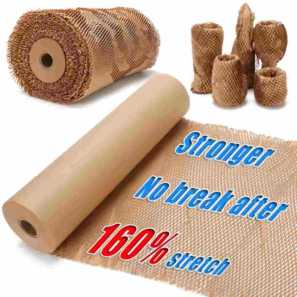 2025 New Style Honeycomb Cushioning Wrap Craft Paper Dispenser Corrugated Packaging Paper Shipping Boxes.jpg